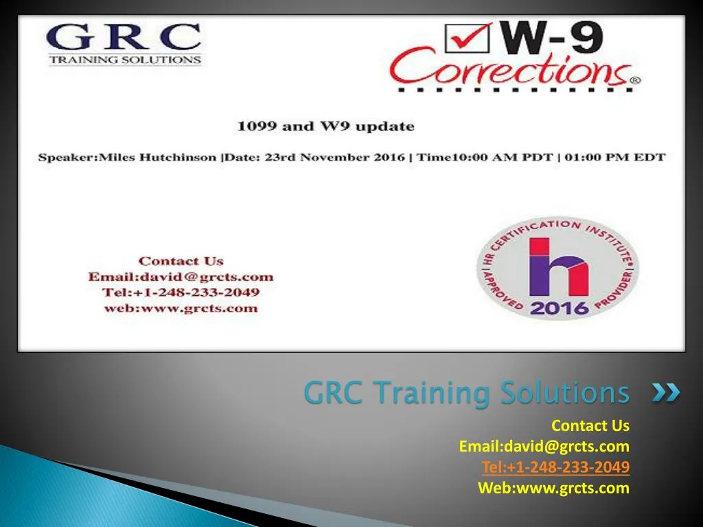 grc training solutions