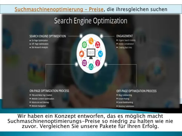 suchmaschinenoptimierung preise die ihresgleichen suchen