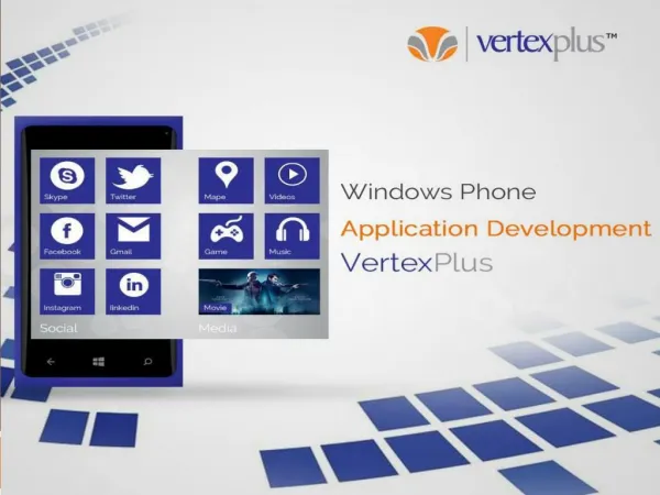 Windows Phone Application Development at VertexPlus