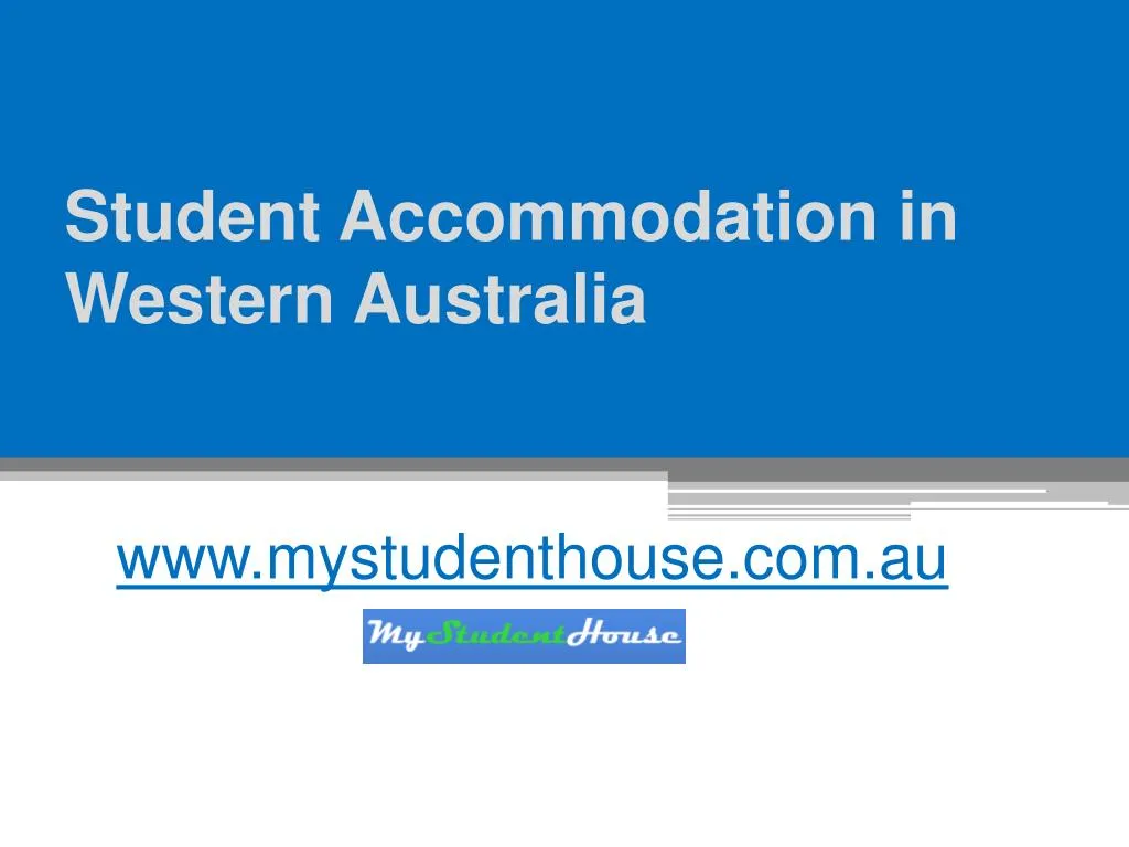 student accommodation in western australia