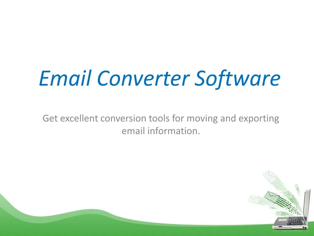 email converter software