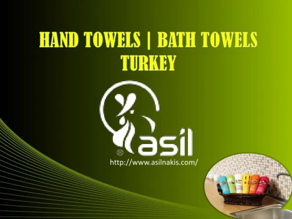 HAND TOWELS - BATH TOWELS TURKEY