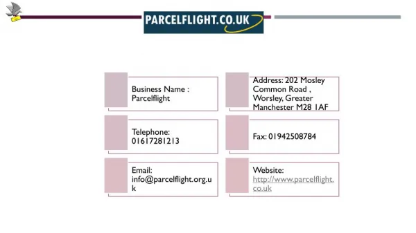 Parcel Flight Ensure On-Time Parcel Delivery to Australia and Other Countries