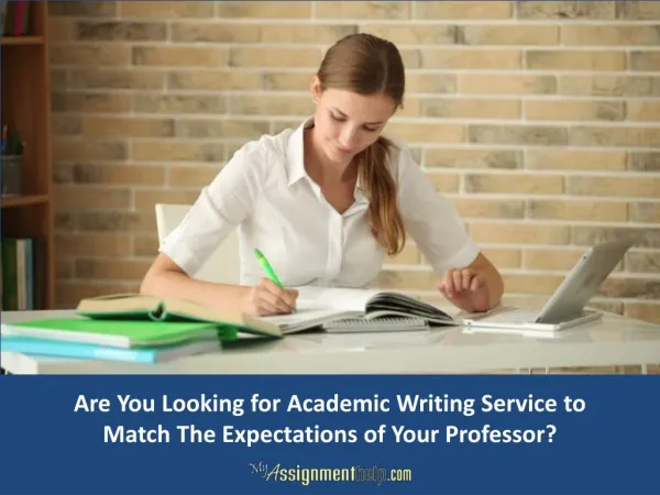 Academic Writing Service