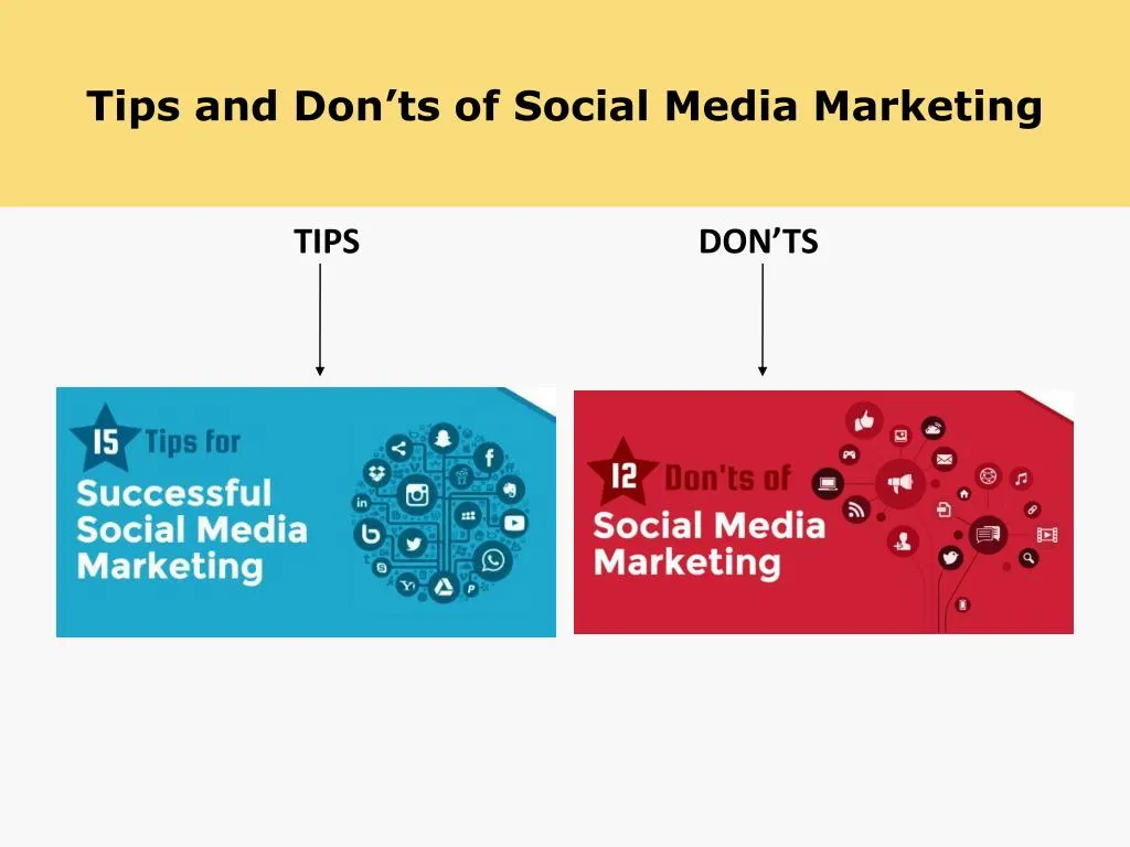 tips and don ts of social media marketing
