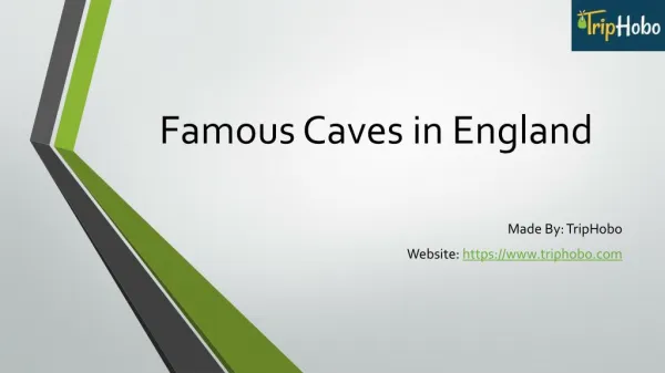 15 Famous Caves In England You Are Yet To Explore