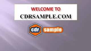 Migration Assessment Australia - CDR Sample - slide 1