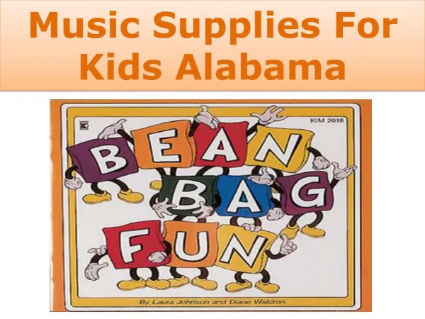 Alabama Music Supplies For Kids
