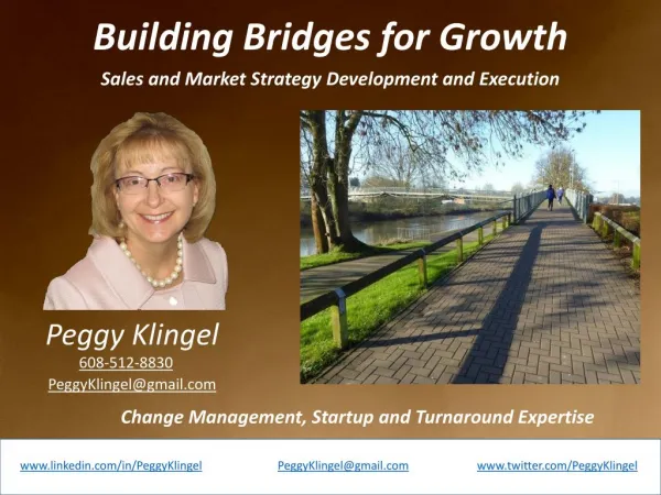 Building Bridges for Growth by Peggy Klingel