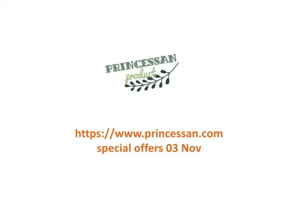 www.princessan.com special offers 03 Nov
