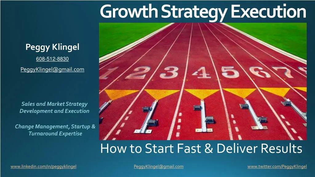 how to start fast deliver results