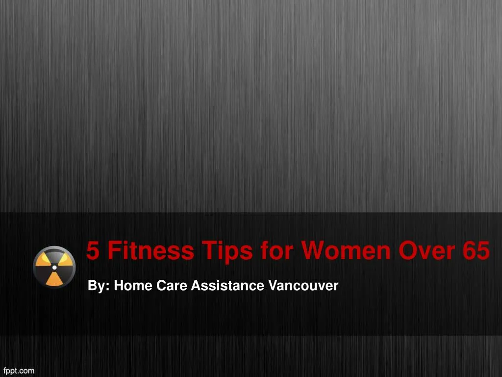 5 fitness tips for women over 65