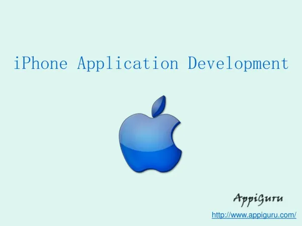 Best iPhone Application Development At AppiGuru