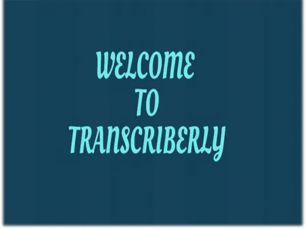 Professional Business Transcription Services