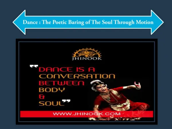 The Poetic Baring of The Soul Through Motion