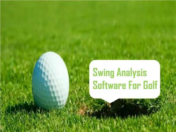 Swing Analysis Software | Golf swing Analysis | Swing Profile