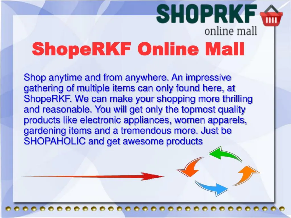 shoperkf online mall