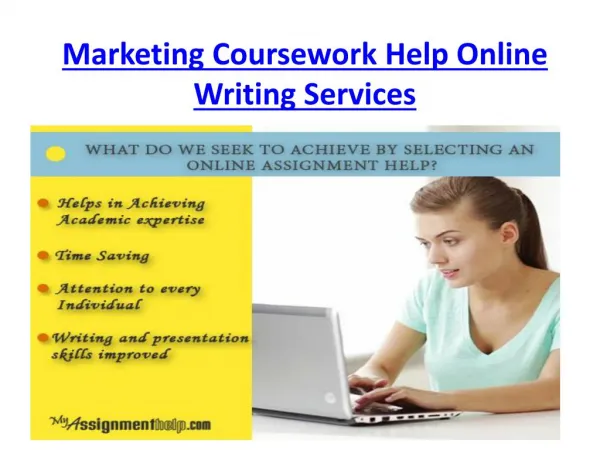 Why MyAssignmenthelp.com is Best for Marketing Coursework Help Online Writing Services