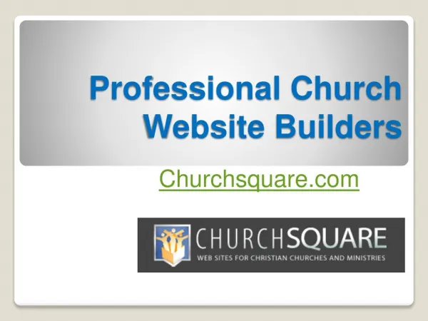 Professional Church Website Builders - Churchsquare.com