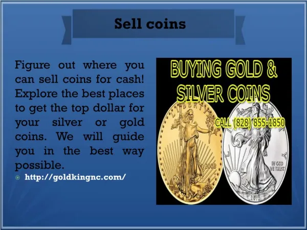 Sell coins