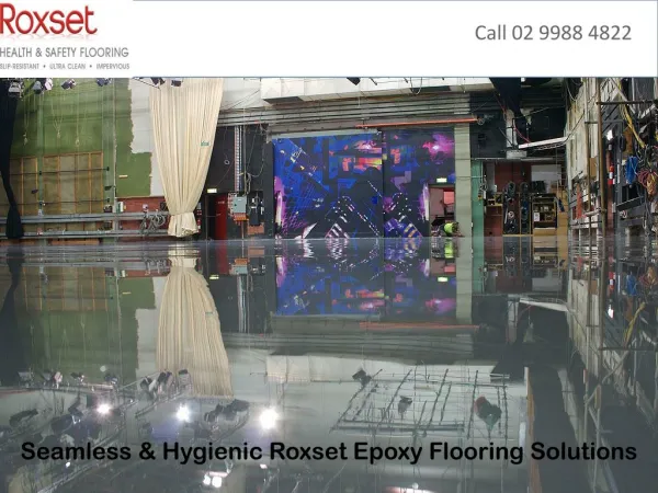 Seamless & Hygienic Roxset Epoxy Flooring Solutions