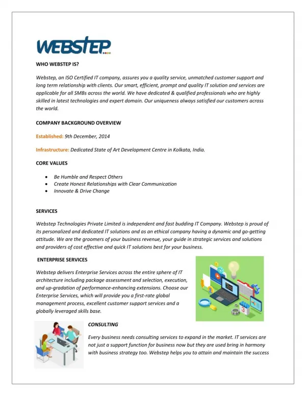 Best IT Services - Webstep Technologies