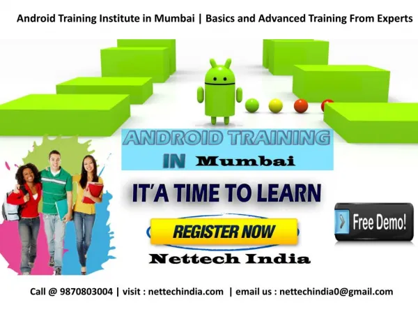 Android Training Institute in Mumbai | Basics and Advanced Training