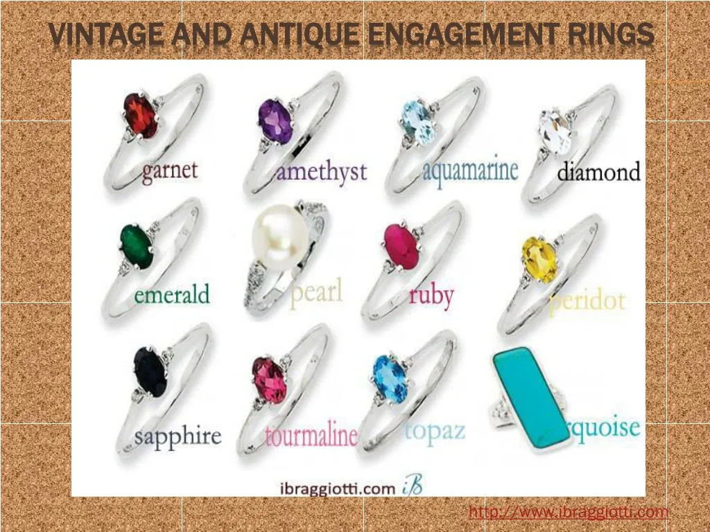 vintage and antique engagement rings