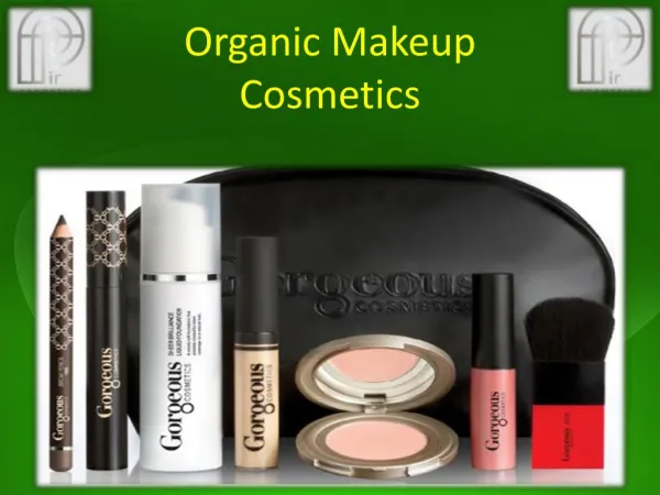 Organic Makeup Cosmetics