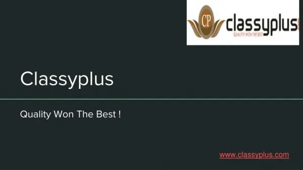 Best Online Shop In Delhi - Classyplus