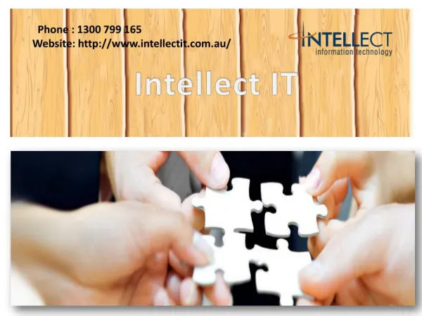 Business IT Solution Services in Melbourne - Intellect IT