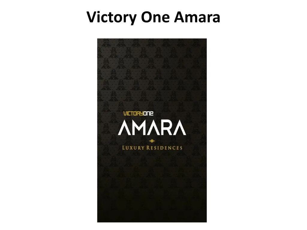 victory one amara