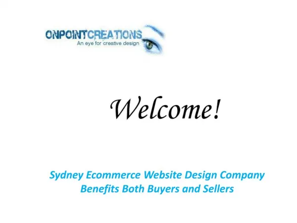 Ecommerce Web Design Sydney Services Are Just A Call Away