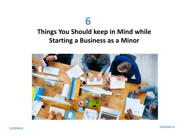6 Things you should keep in Mind while Starting a Business