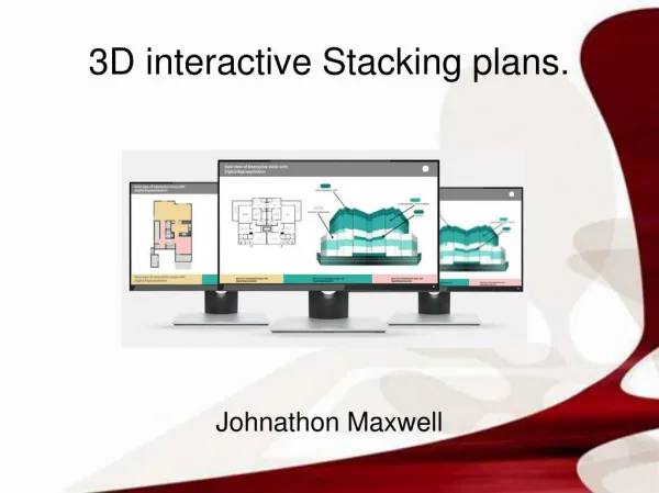 3D interactive Stacking plans