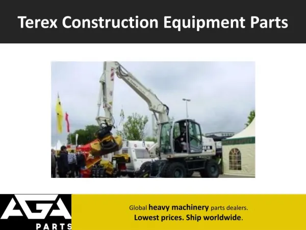 Terex Parts Dealer Online - AGA Parts
