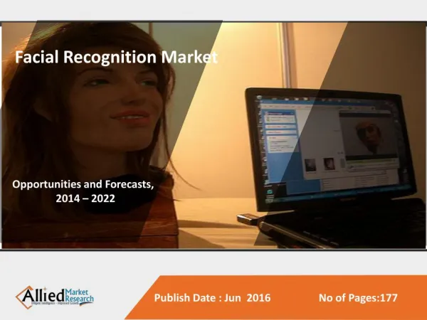 Facial Recognition Market is Expected to Reach $9.6 Billion, Globally, by 2022