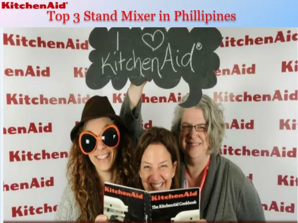 Top 3 Stand mixer In Philippines