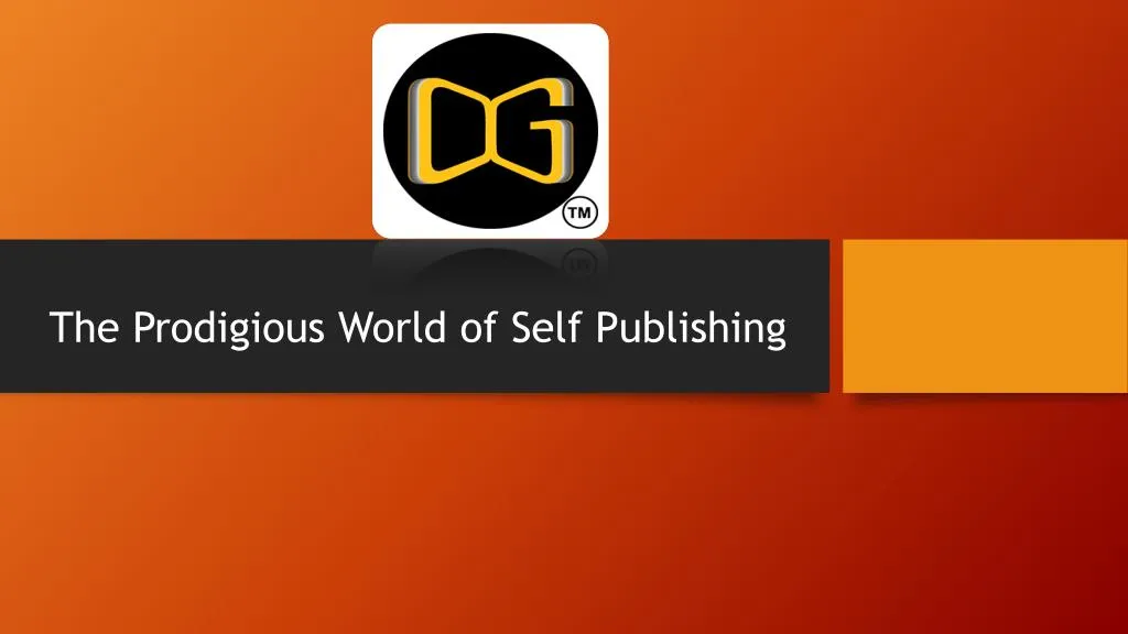 the prodigious world of self publishing