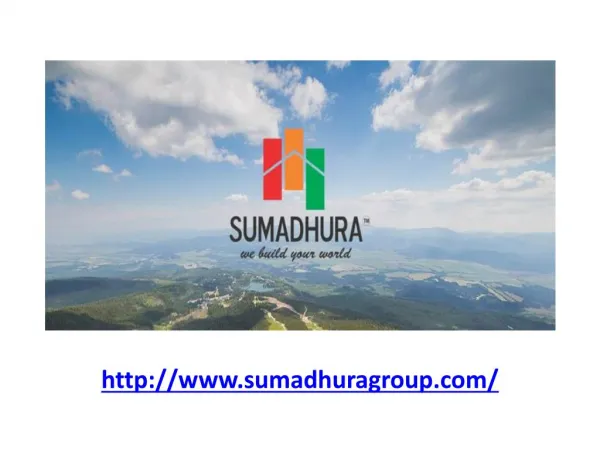Sumadhura Builders Project