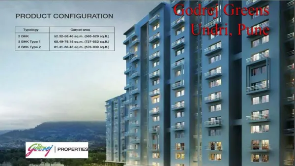Godrej Greens | Residential Venture | Undri | Pune