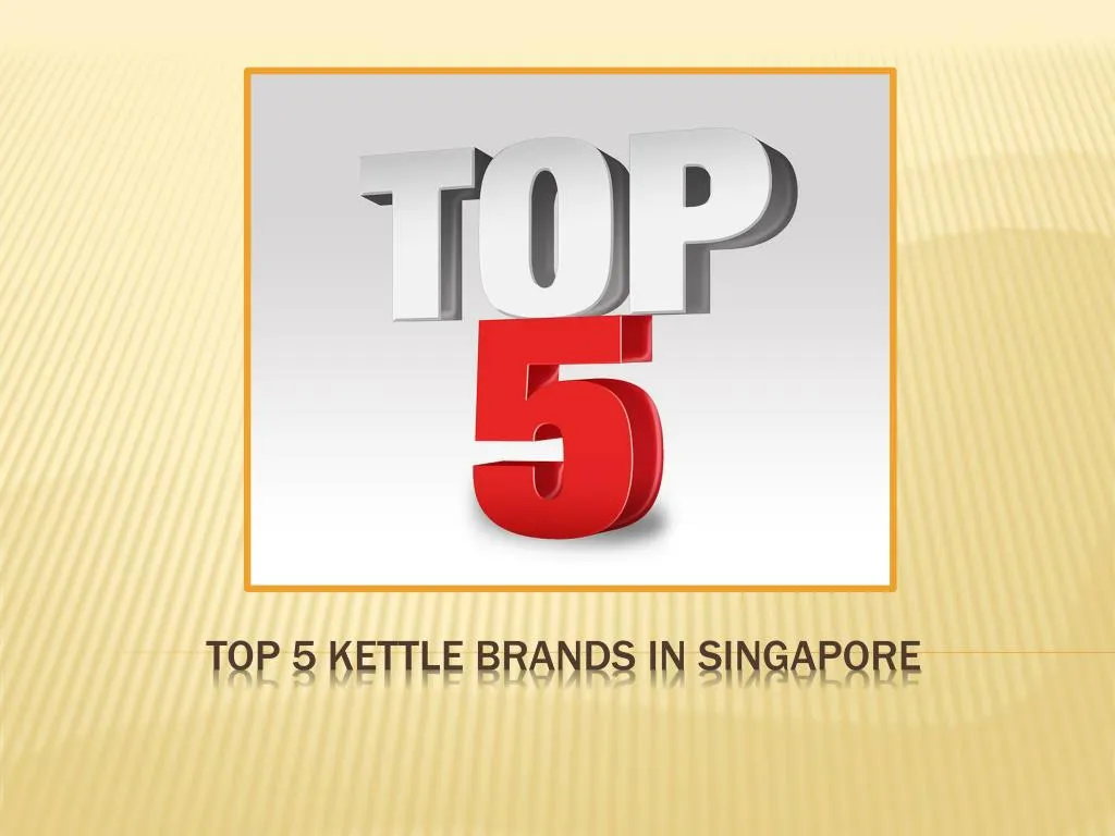 top 5 kettle brands in singapore
