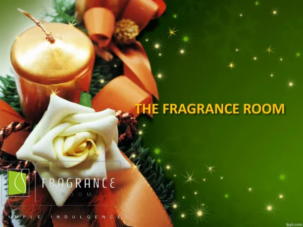 The fragrance room Christmas Candle Collection
