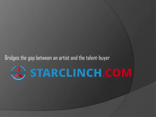 StarClinch - India’s largest talent discovery portal,