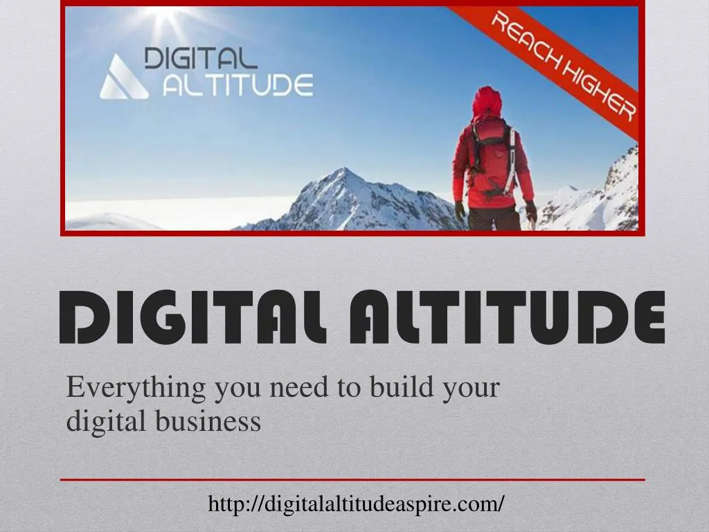 digital altitude