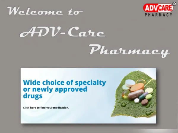 Reputable Canadian mail Order Pharmacy