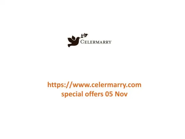 www.celermarry.com special offers 05 Nov