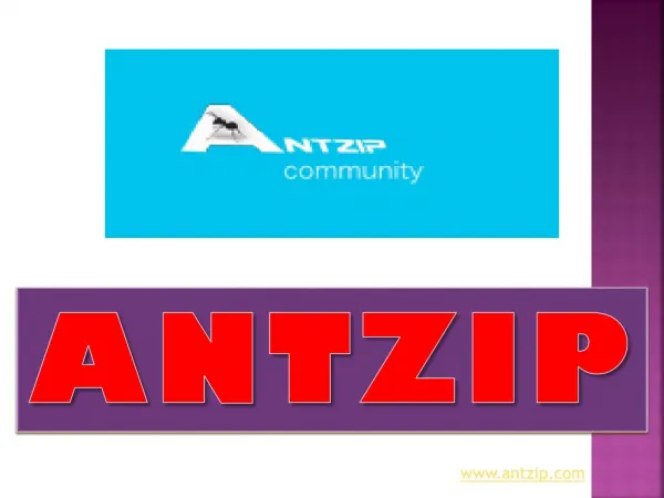 Send A Large File - Antzip.com