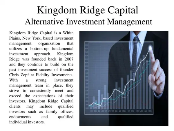 Kingdom Ridge Capital - Alternative Investment Management