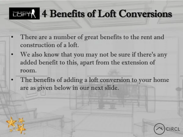 CIRCLAPP Lofts for Rent - 4 Benefits of Loft Conversions
